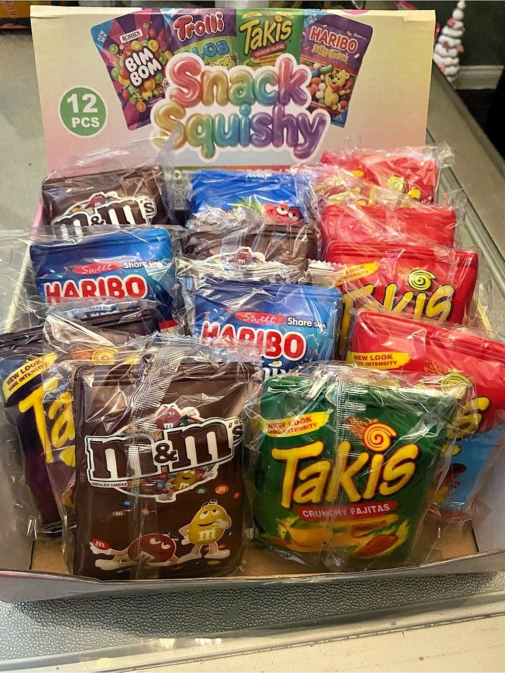 Snack Squishy 12-Piece Assortment slow rise